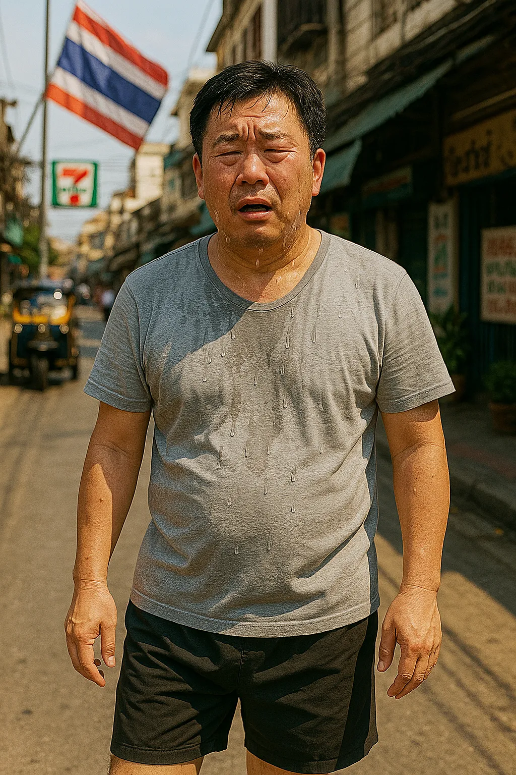 너무 더운 파타야